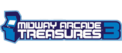 Midway Arcade Treasures 3 title screen for Playstation 2